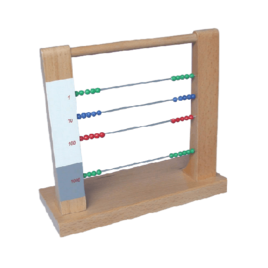 Montessori E&O Montessori Kralenframe Klein