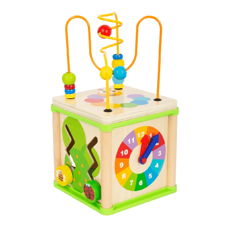 Montessori Small Foot Motorische Kubus Insecten