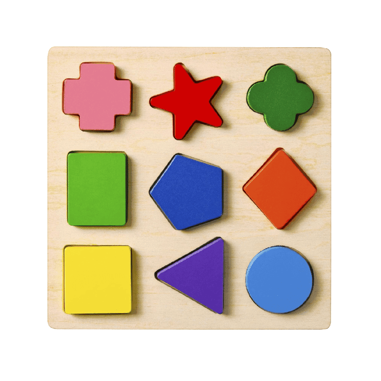 Montessori Gybber & Mumu Vormpuzzel