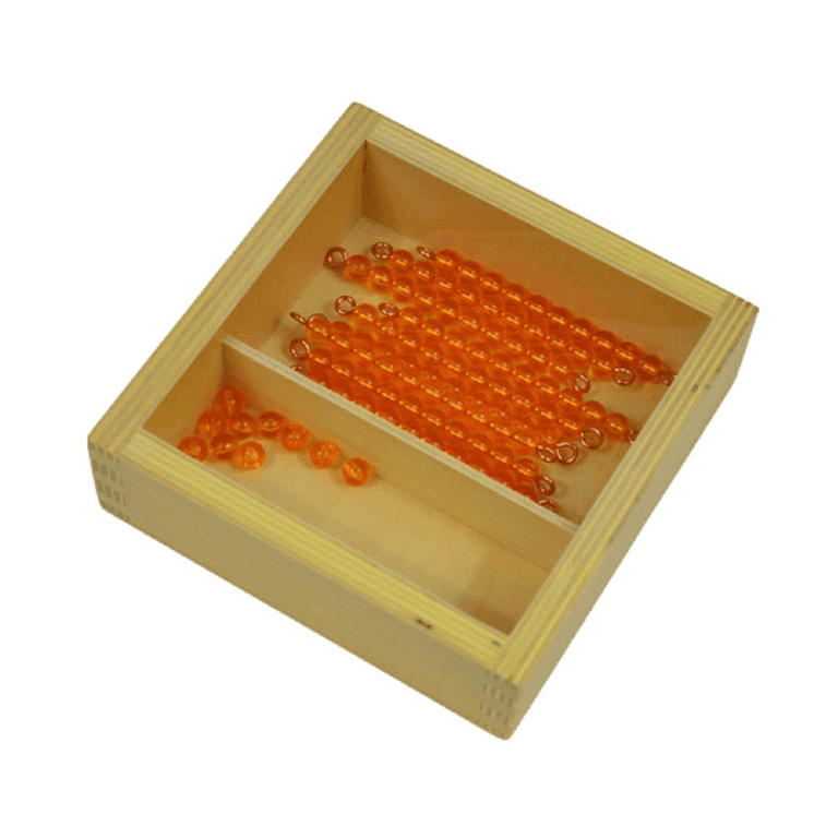 Montessori Thinkamajigs Bead Bars voor Tien Boards