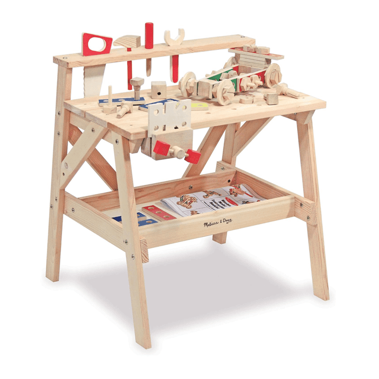 Montessori Melissa & Doug Project Werkbank Speel Bouw Set