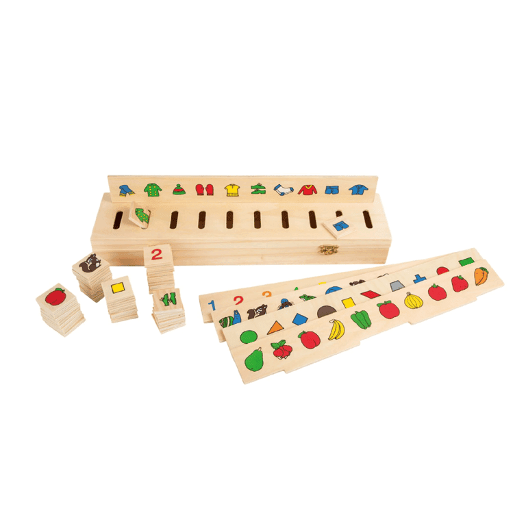 Montessori Small Foot Sorteerbox