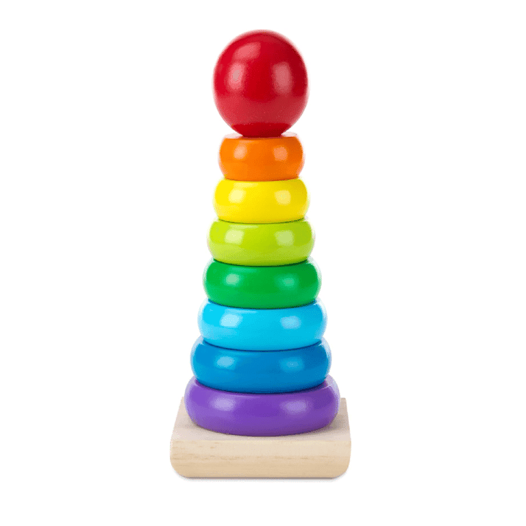 Montessori Melissa & Doug Ringstapelaar Regenboog