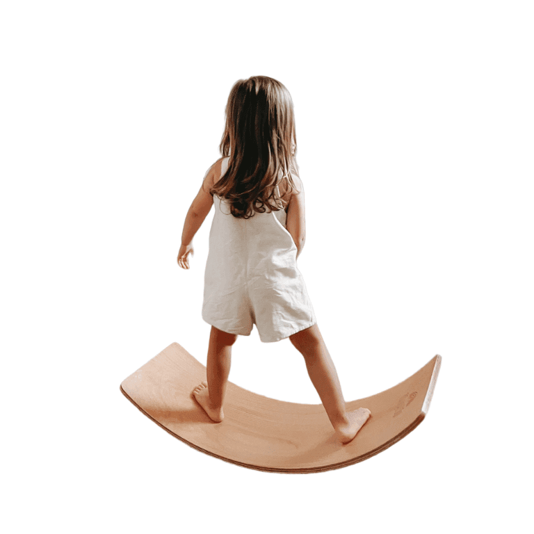 Montessori Piccalio Houten Montessori Balansbord Surfer