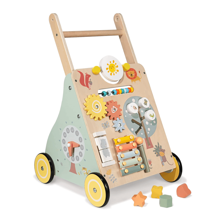 Montessori Giggle Gems Loopwagen Dierentuin