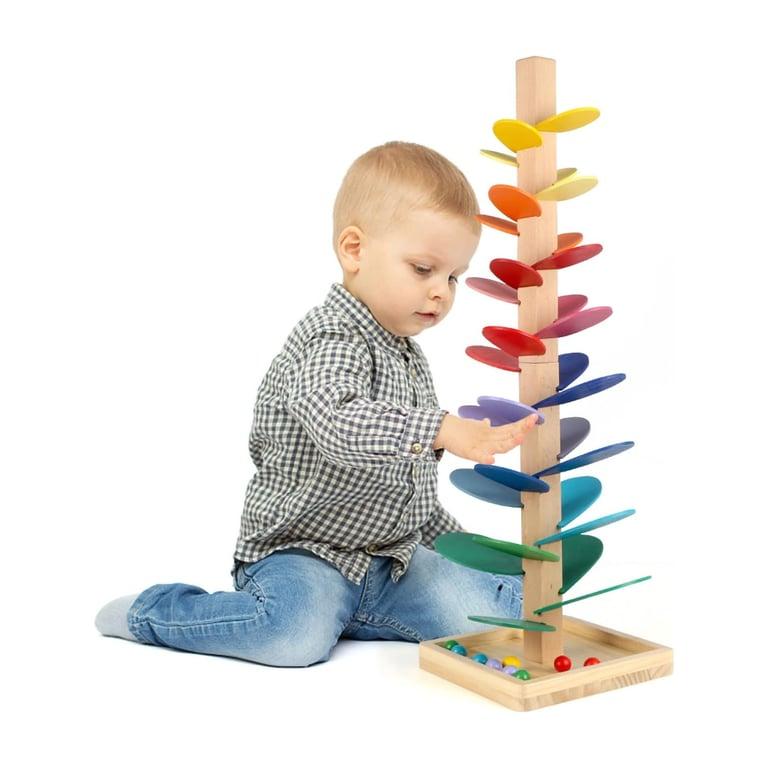 Montessori Vomocent Houten Knikkerboom