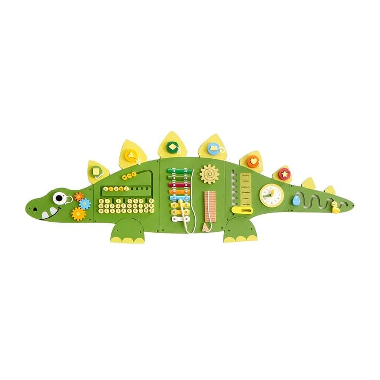 Montessori Beright Dinosaurus Wand Activiteitenbord Groen