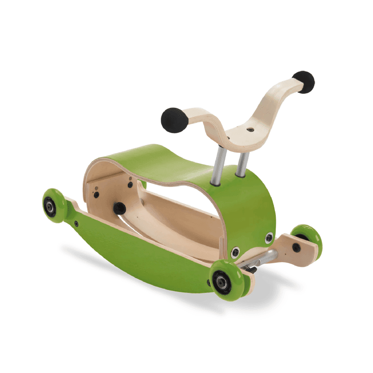 Montessori Wishbone 3-in-1 Mini Flip Walker Groen