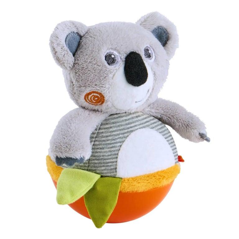 Montessori HABA Roly Poly Koala Zacht Wiebelend en Klingelend Babyspeelgoed