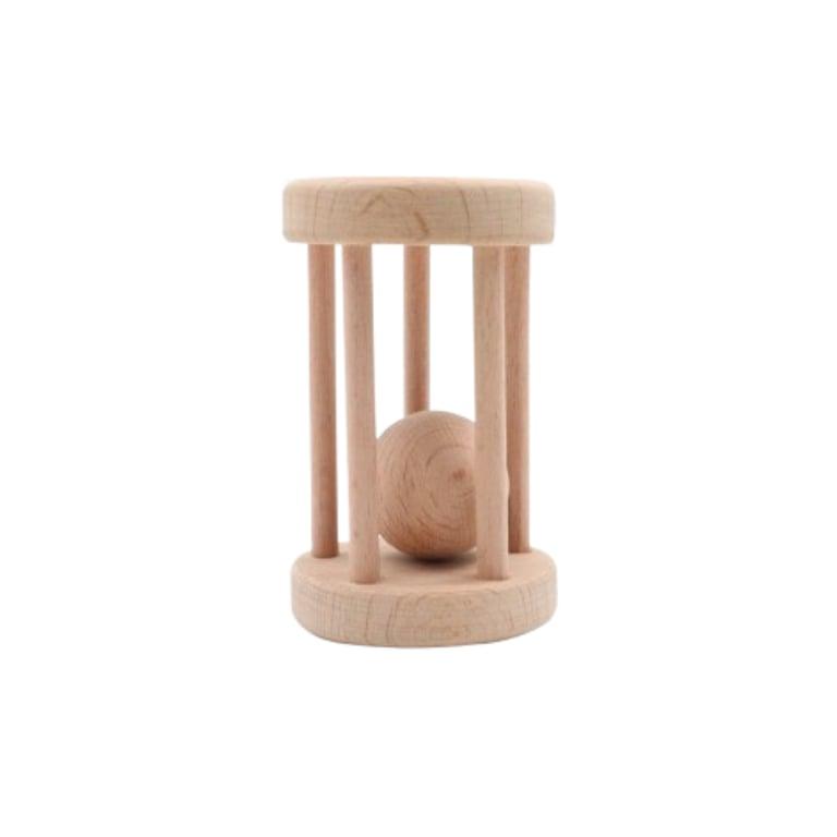 Montessori Akasia Wood Art Kleine Bal Cilinder