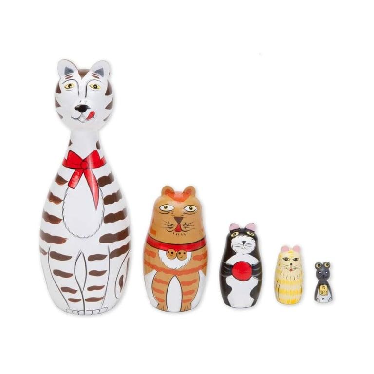 Montessori Bits and Pieces Katten Nestpoppen