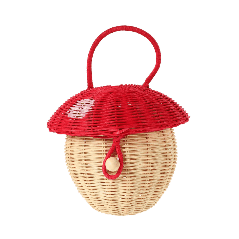 Montessori Tehaux Storage Baskets Mushroom