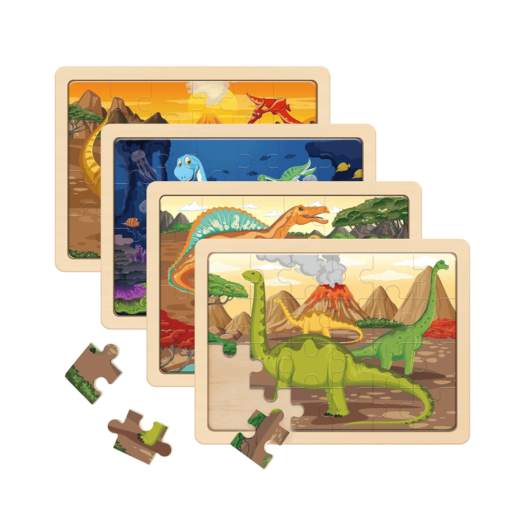 Montessori SYNARRY Legpuzzels Dinosaurus