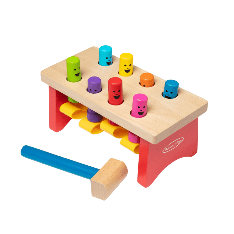 Montessori Melissa & Doug Hamer Bank Speelgoed Met Hamer Deluxe