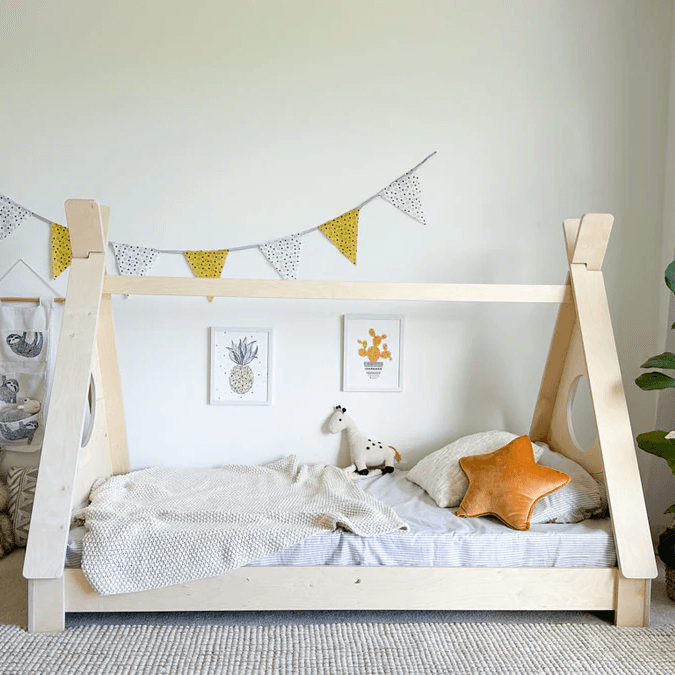 Montessori Magic of Wood Teepee Hemelbed King Single