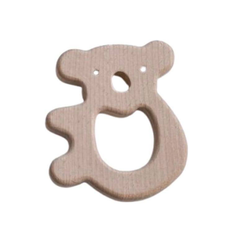 Montessori The Humble Arbutus Wooden Teether Koala With Organic Coconut Oil Finish