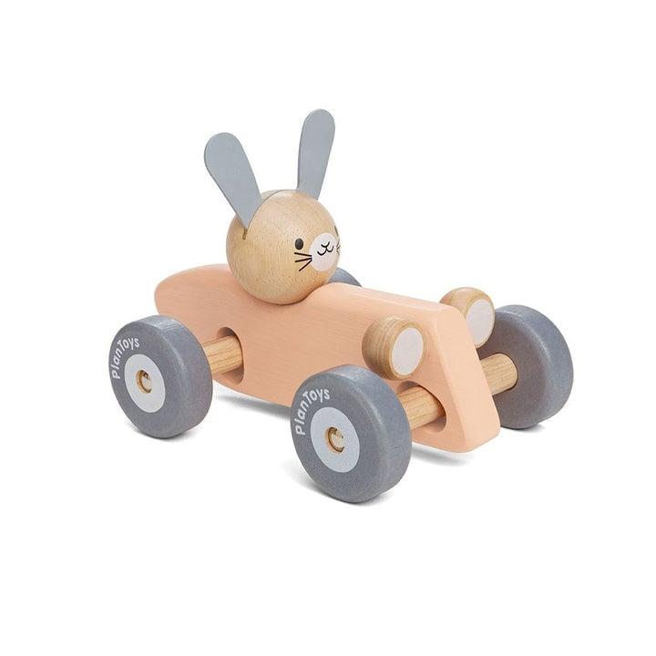 Montessori Plan Toys Konijn Racewagen