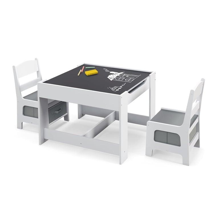 Montessori Honey Joy 3-in-1 Tafel en Stoel Set Grijs