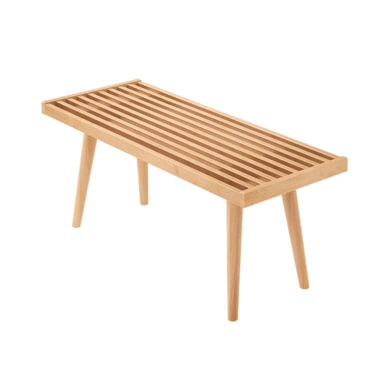 Montessori Plank+Beam Entree Bank 104,8 cm Natuurlijk