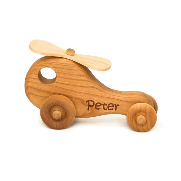 Montessori Little Wooden Wonders Houten Speelgoed Helikopter