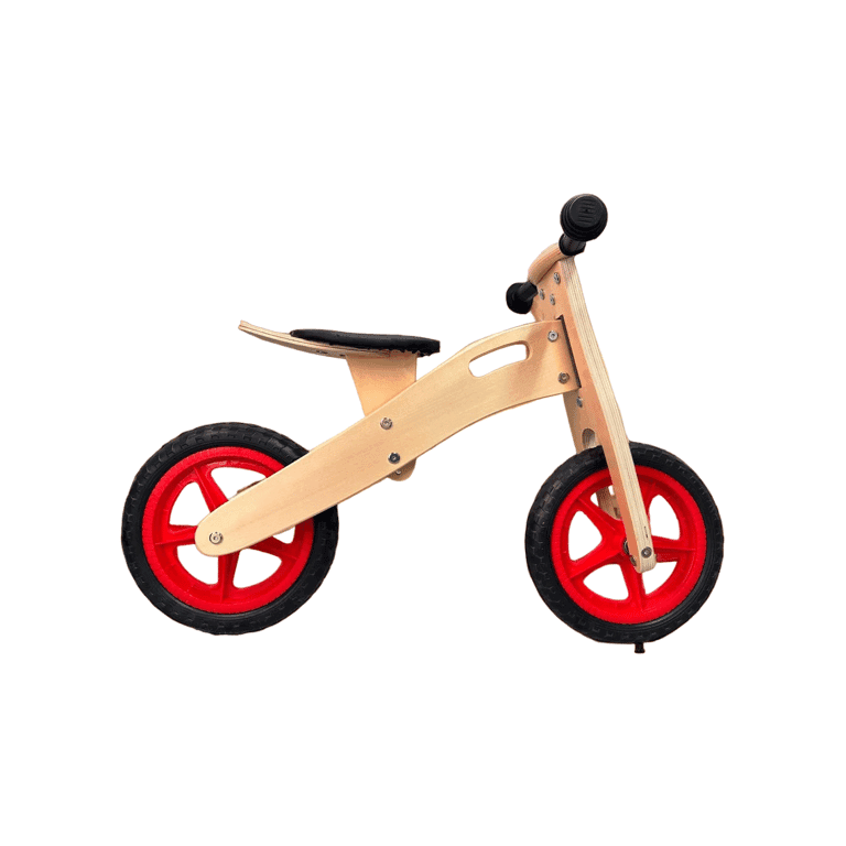 Montessori MiniSmile Balansfiets Rood