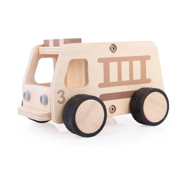 Montessori Guidecraft Houten Brandweerwagen