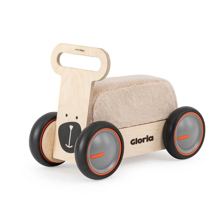 Montessori Mamatoyz DriveMe Zachte 4-Wiel Balansfiets Beer