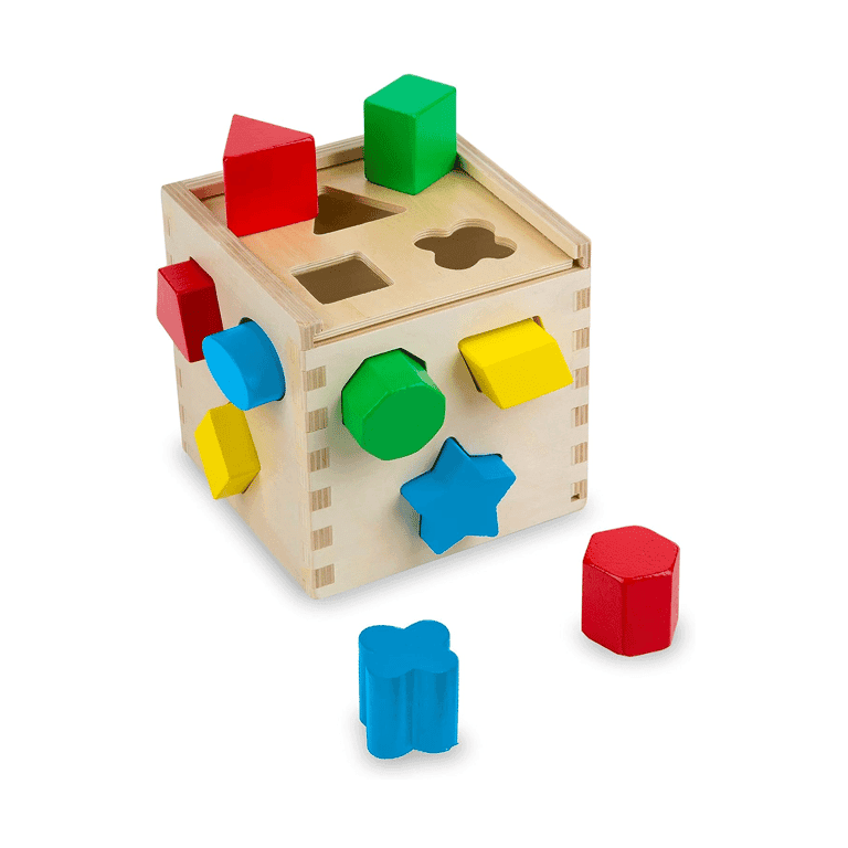 Montessori Melissa & Doug Vorm Sorteer Kubus