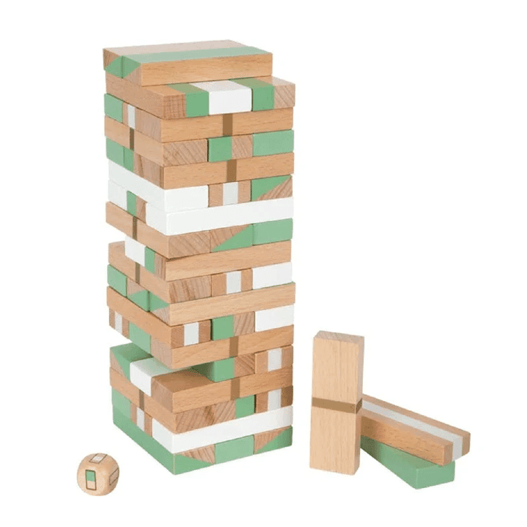 Montessori Small Foot Jenga Wiebel Toren Golden Edition