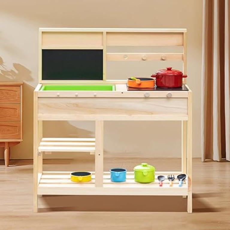 Montessori Generic Houten Modderkeuken Speelset