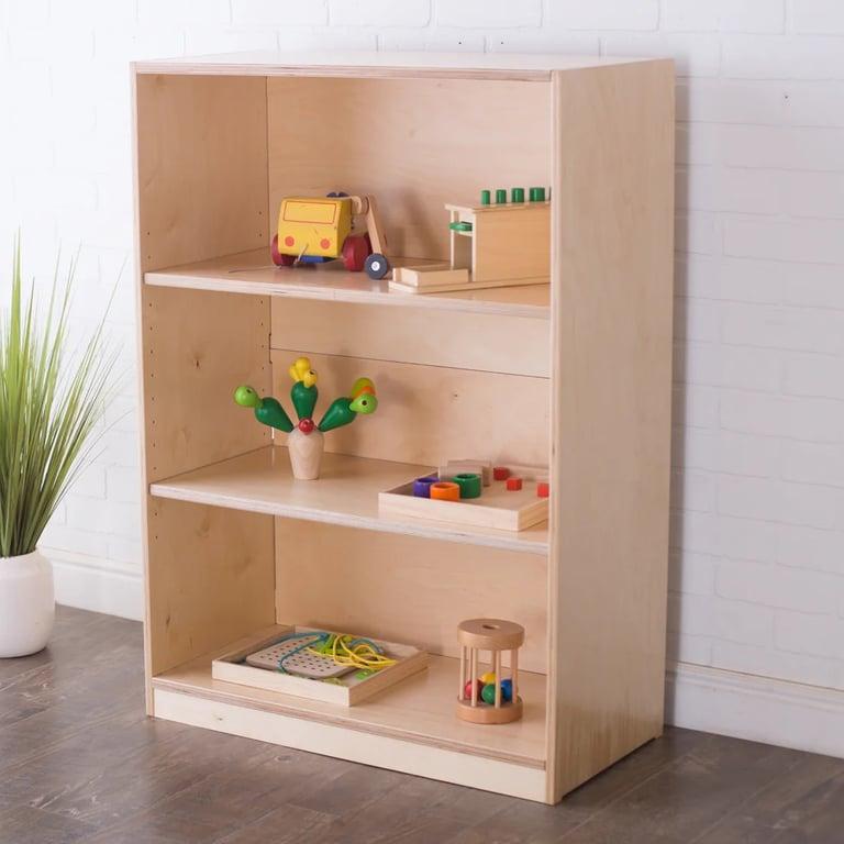 Montessori Sprout Kids Montessori School Open Back Shelving 42H 11.5D