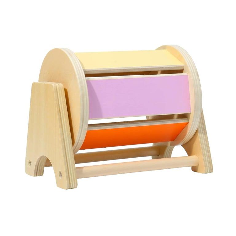 Montessori Montessori Mama Draaiende Trommel Regenboog