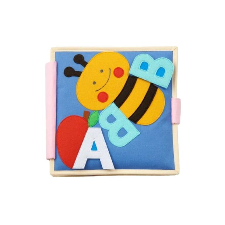 Montessori Little Camie Mijn Eerste ABC Handgemaakt Vilt Stil en Bezig Boek