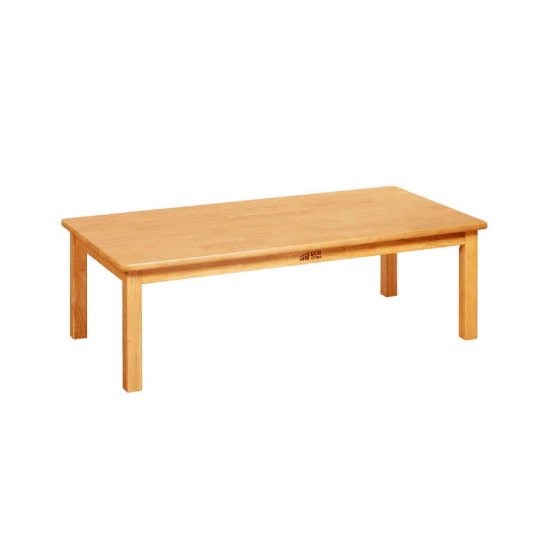 Montessori ECR4Kids Chowki Rechthoekige Vloertafel 61,0 cm x 121,9 cm