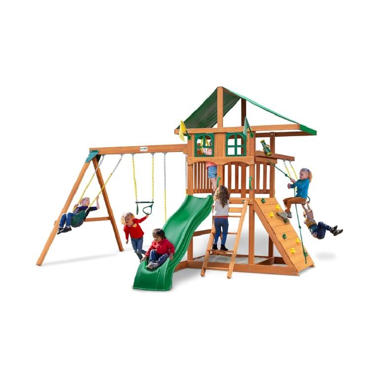 Montessori Gorilla Playsets Avalon Boomhut Houten Schommelset