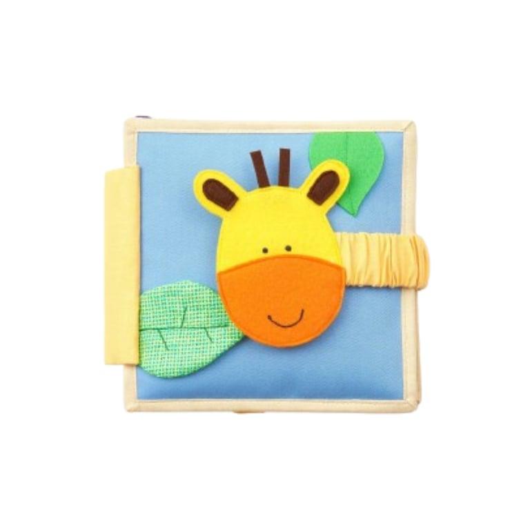 Montessori Little Camie Cheeky Giraffe Handgemaakt Vilten Stil en Activiteiten Boek