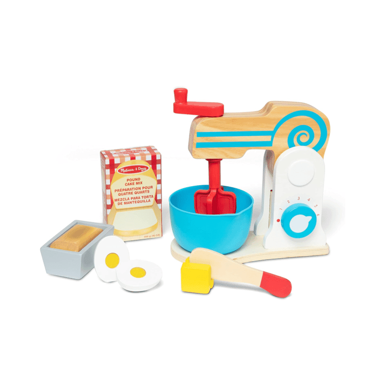 Montessori Melissa & Doug Bak Set Speelgoed Maak een Taart Mixer