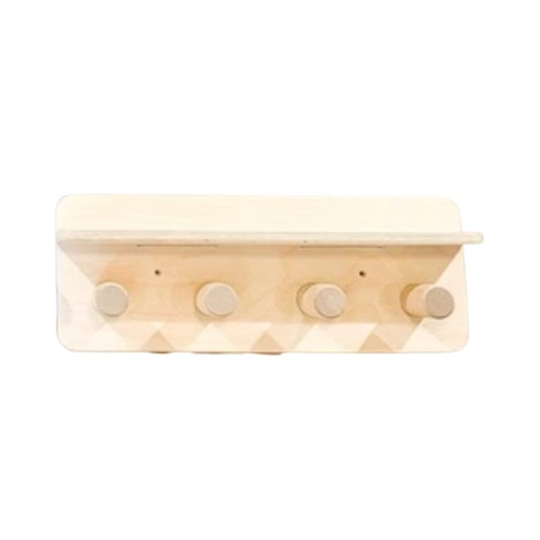 Montessori Bush Acres Peggy Coat Rack Shelf 16 Inches