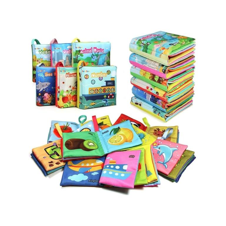 Montessori teytoy Linnen Boeken Set van 6