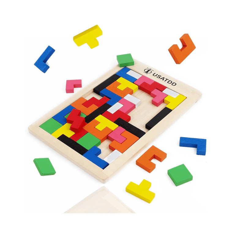 Montessori USATDD Houten Tangram Puzzel