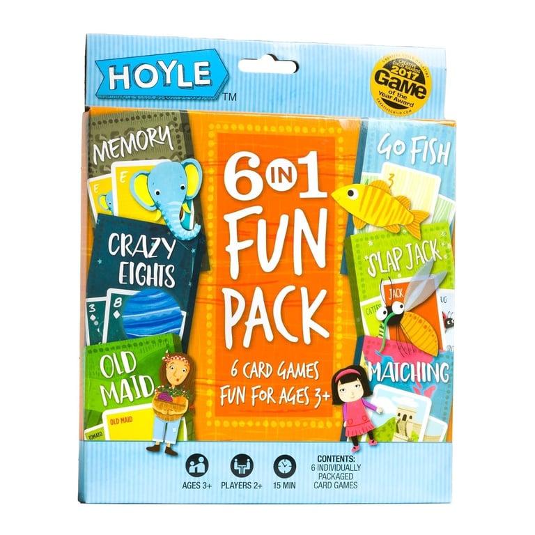 Montessori Hoyle 6 in 1 Fun Pack Kinder Speelkaarten Spelletjes