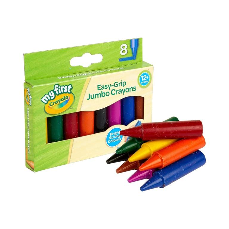 Montessori Crayola Mijn Eerste Jumbo Kleurpotloden 8 Stuks Geassorteerde Kleuren