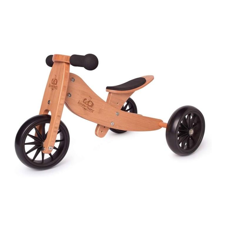 Montessori Kinderfeets Tiny Tot 2-in-1 Trike Balansfiets Bamboe