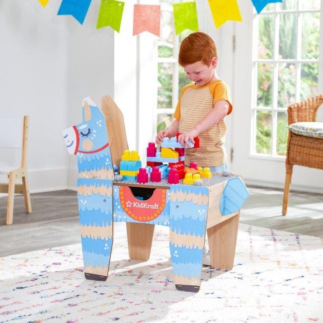 Montessori KidKraft Llama Piñata Bouwstenen Tafel