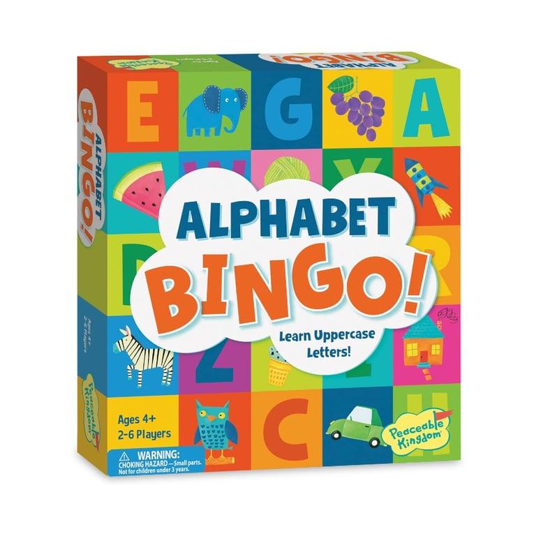 Montessori Peaceable Kingdom Alfabet Bingo (Engelstalig)