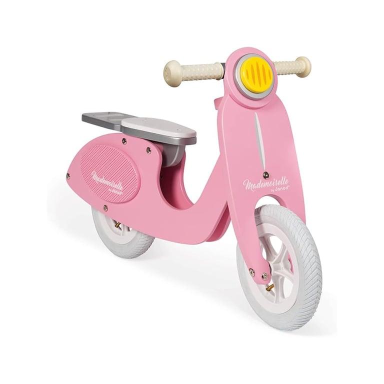 Montessori Janod 2-Wiel Scooter Balansfiets Mademoiselle Roze