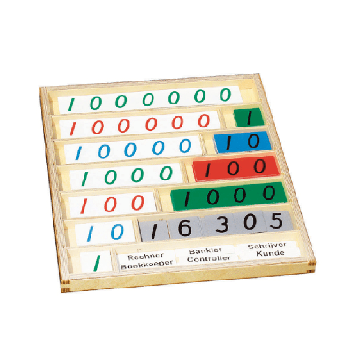 Montessori Bruins Montessori Bankspel