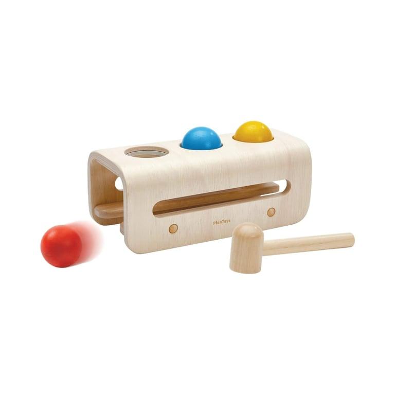 Montessori Plan Toys Houten Hamer Ballen Hamer Speelgoed