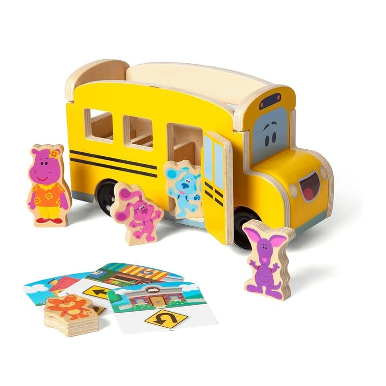 Montessori Melissa & Doug Blue's Clues and You Houten Schoolbus 9-Delig