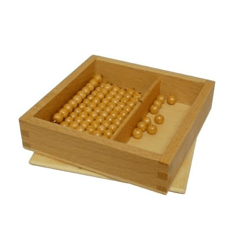 Montessori Elite Montessori Kraalbalken Voor Tien Borden met Doos